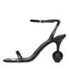 Jacquemus Sandals In Black