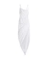 Jacquemus White Les Classiques 'la Robe Saudade Longue' Maxi Dress In White
