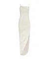 Jacquemus Saudade Draped Open-back Maxi Dress
