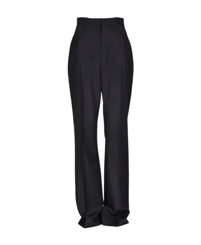 Jacquemus Sauge High-waisted Trousers In Black