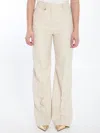 Jacquemus Sauge Trousers In Beige