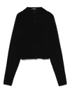 Jacquemus Scala Cardigan In Black