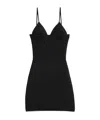 Jacquemus Womens Black The Scala Textured Sleeveless Knitted Mini Dress In Black