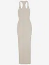 Jacquemus Scala Maxi Dress In Off-white