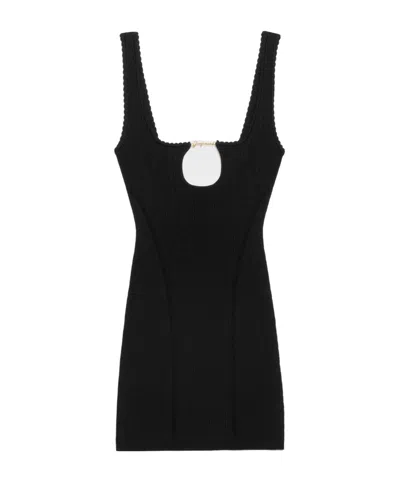 JACQUEMUS JACQUEMUS SCALLOPED MINI DRESS