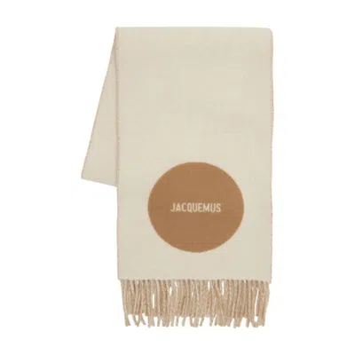 Jacquemus Scarf In Neutral
