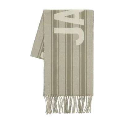 Jacquemus Scarf In Neutral