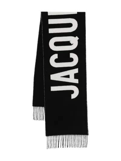 Jacquemus Scarves Blue In Black