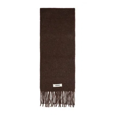 Jacquemus Scarf In Brown