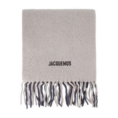 Jacquemus Scarf In Gray