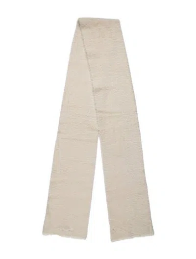 Pre-owned Jacquemus Scarf In Neutrals