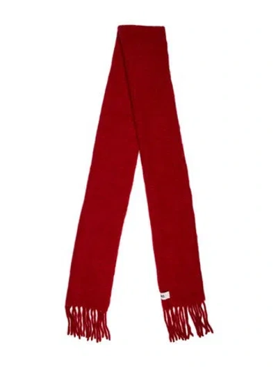 Pre-owned Jacquemus Scarf In Red