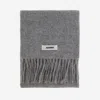 Jacquemus Scarf The House In Gray