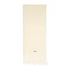 Jacquemus Off White Alpaca L Echarpe Carro Scarf In Neutral