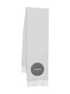 Jacquemus Virgin Wool Scarf In Gray