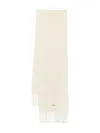 Jacquemus L'echarpe Carro Scarf In Neutral