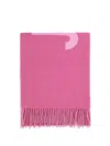 Jacquemus Women Fringes Wool Scarf