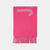 Jacquemus Scarf In Pink Wool In Pink