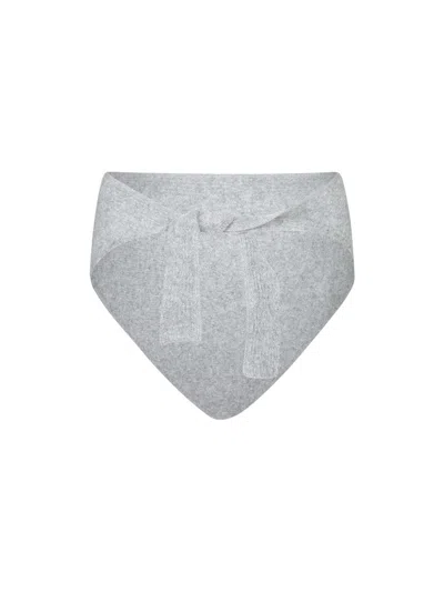 Jacquemus Scarves In Gray