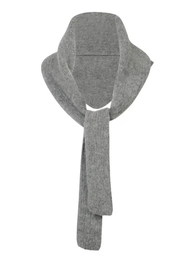 Jacquemus Scarves In Grey