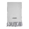 Jacquemus The Moisson Scarf In Gray
