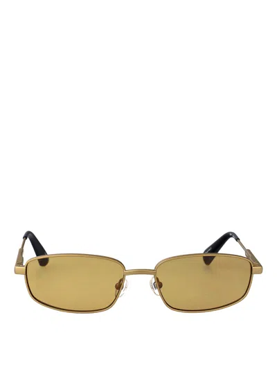 Jacquemus Sera Sunglasses In Gold