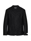 Jacquemus Shawl Collar Jacket In Black