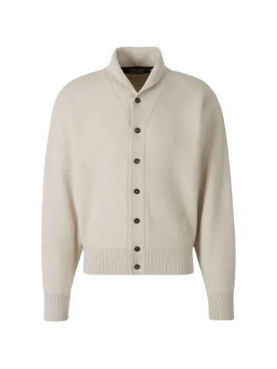 Jacquemus Shawl-collar Cardigan In Neutral