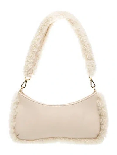 Pre-owned Jacquemus Shearling Le Bisou Doux In Neutrals