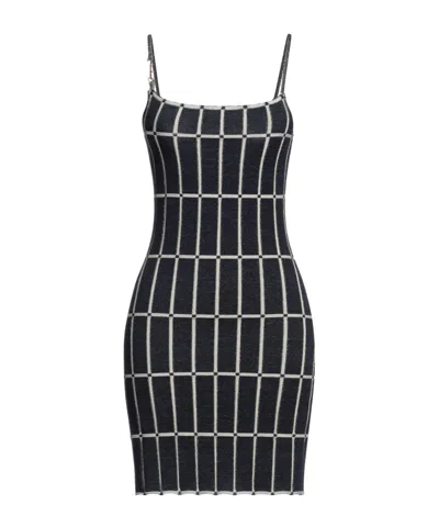 Jacquemus Sheath Dress In Blue