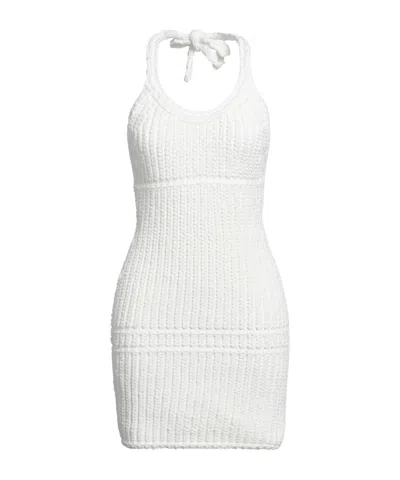 Jacquemus Sheath Dresses In White
