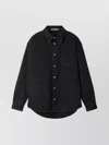 Jacquemus Men La Chemise Boulanger Shirt In Black