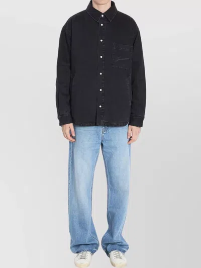 JACQUEMUS SHIRT DENIM METAL BUTTONS