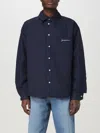 Jacquemus La Chemise Boulanger Padded Overshirt In Blau