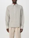 JACQUEMUS SHIRT JACQUEMUS MEN COLOR GREEN,F31607012