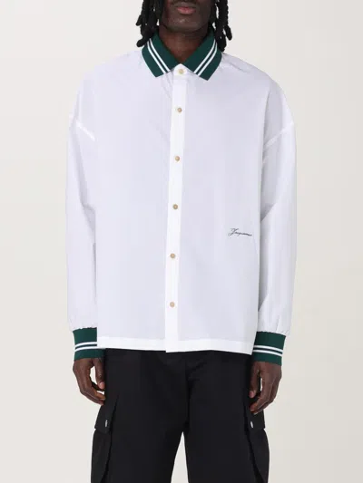 JACQUEMUS SHIRT JACQUEMUS MEN COLOR WHITE,G49384001