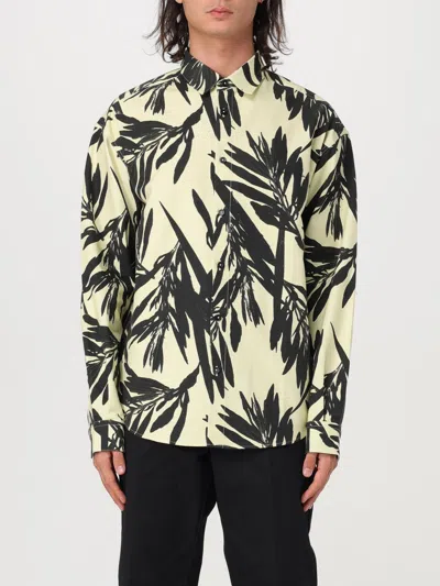 JACQUEMUS SHIRT JACQUEMUS MEN COLOR YELLOW,G01075003