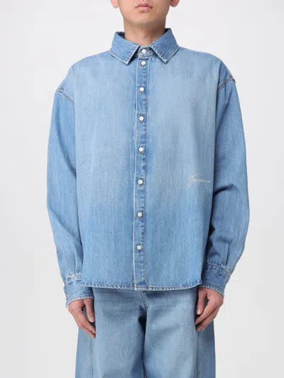 Jacquemus Shirt Men  In Blue