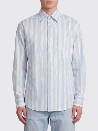 Jacquemus Light Blue La Chemise Camargue Shirt In Multi