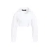 Jacquemus La Chemise Obra Shirt In White