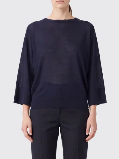 Jacquemus Shirt Woman Color Black In Blue