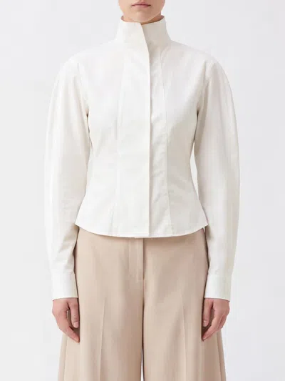 Jacquemus Shirt Woman Color White In Neutral