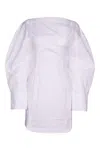 Jacquemus La Casaco Long Sleeve Cotton Shirtdress