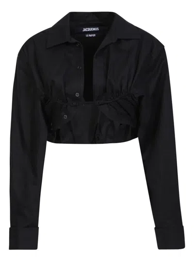 Jacquemus Shirts In Black