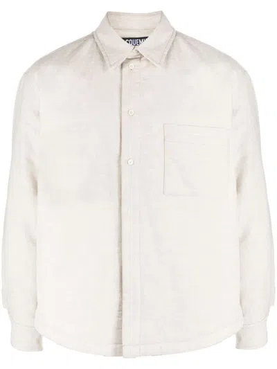 Jacquemus La Chemise Boulanger Cotton Blend Shirt In Multicolor