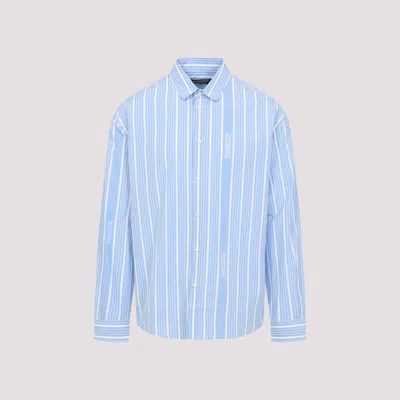 JACQUEMUS SHIRTS BLUE