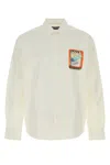 Jacquemus Men La Chemise Simon In Boitesardinesorange