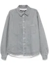 Jacquemus The Boulanger Jacket In Grey/off-white