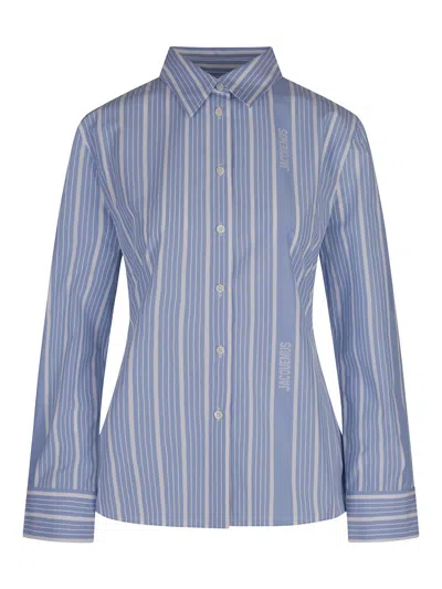 Jacquemus Chemise De Costume Shirt In Blue