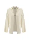 Jacquemus Camicie La Chemise Notte In Off-white